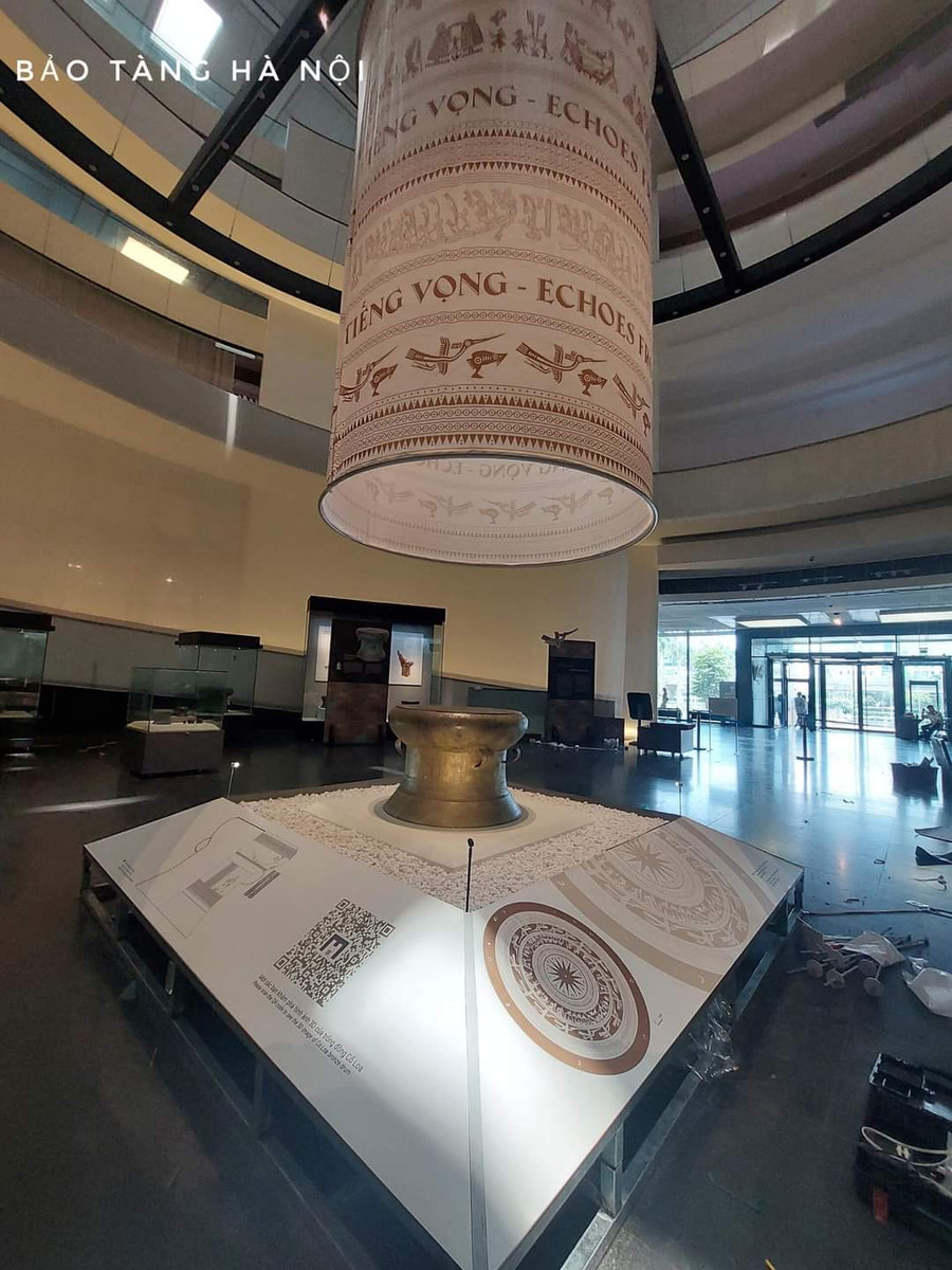 Không gian trưng bày chuyên đề 'Tiếng vọng'. Ảnh: Bảo tàng Hà Nội. Không gian trưng bày chuyên đề 'Tiếng vọng'. Ảnh: Bảo tàng Hà Nội.