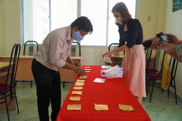 18 lá vàng được công nhận bảo vật quốc gia. 18 lá vàng được công nhận bảo vật quốc gia.