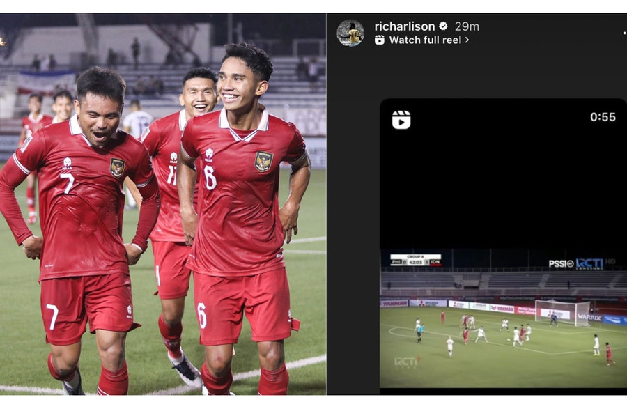 Sao tuyển Brazil bất ngờ đăng bàn thắng của cầu thủ Indonesia lên Instagram ảnh 1 Sao tuyển Brazil bất ngờ đăng bàn thắng của cầu thủ Indonesia lên Instagram ảnh 1