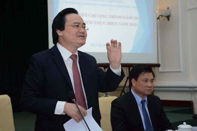 Bộ trưởng Phùng Xuân Nhạ phát biểu kết luận tại hội nghị Bộ trưởng Phùng Xuân Nhạ phát biểu kết luận tại hội nghị