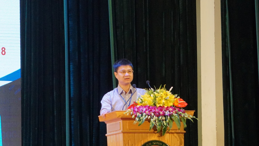 Ông Tô Hồng Nam phát biểu tại buổi lễ khai mạc