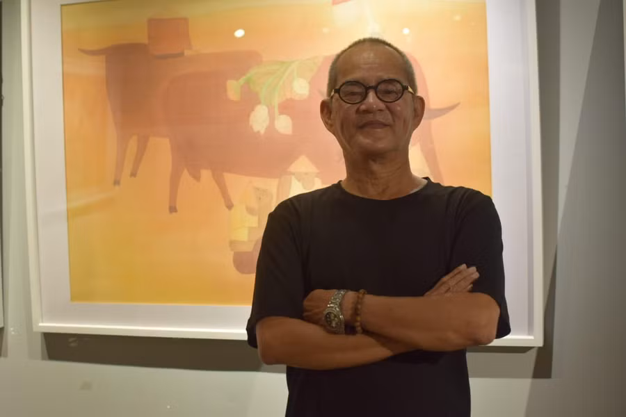 Họa sĩ Nguyễn Trọng Dũng.