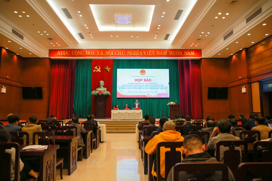 Nhiều định hướng, chỉ tiêu được UBND TP Huế đề ra trong năm 2024.