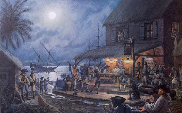 Nửa cuối thế kỷ XVII, Port Royal đầy rẫy hải tặc được cấp quyền công dân.