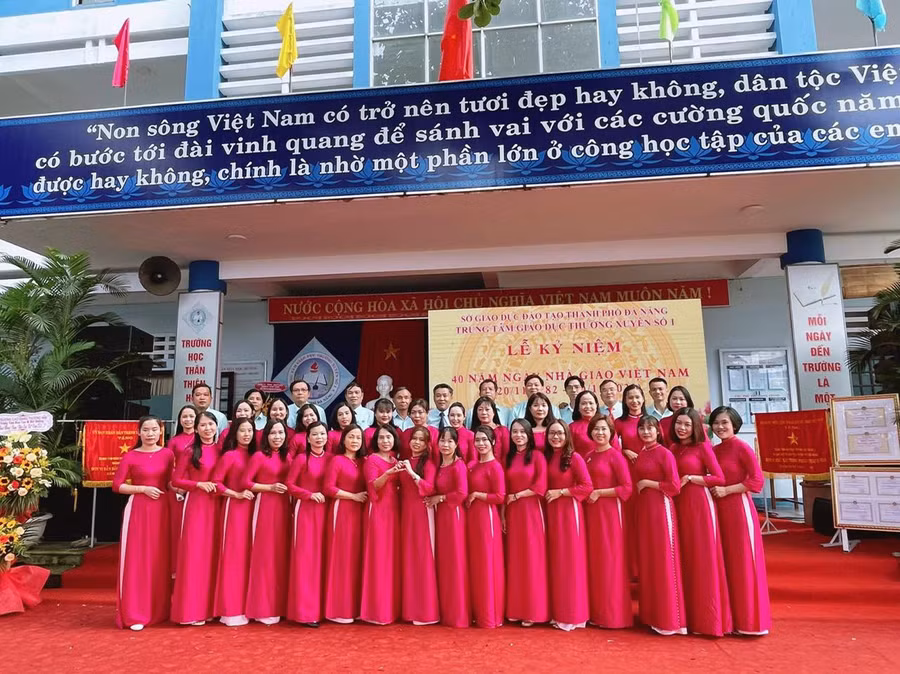 Trung tâm GDTX số 1 Đà Nẵng chăm lo, phát triển đội ngũ nhà giáo