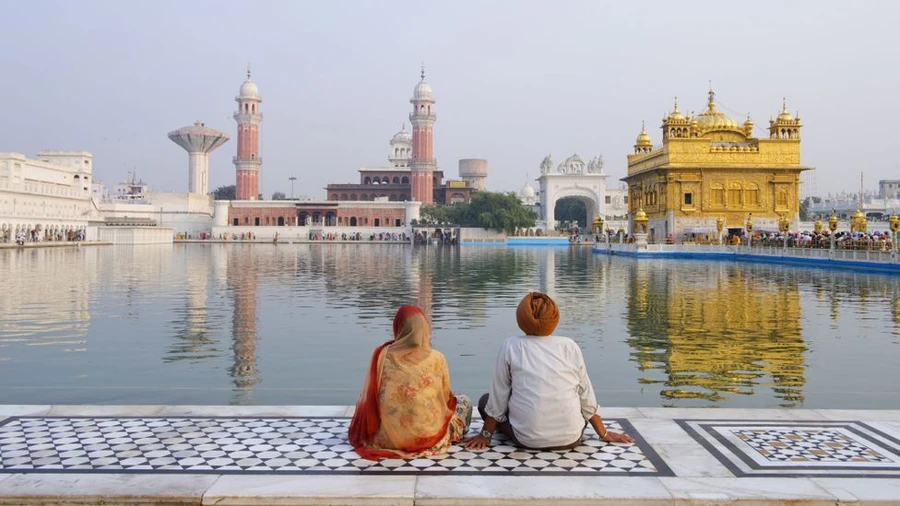 Đền Vàng, trung tâm thiện nguyện của Amritsar. Ảnh: Bbc.com