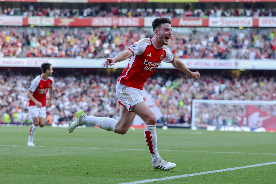 Tiền vệ Declan Rice. Tiền vệ Declan Rice.