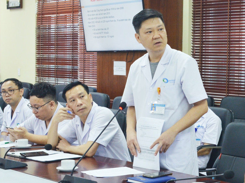 ThS. BS Trần Thanh Luận – Phó Giám đốc Bệnh viện Bãi Cháy. ThS. BS Trần Thanh Luận – Phó Giám đốc Bệnh viện Bãi Cháy.