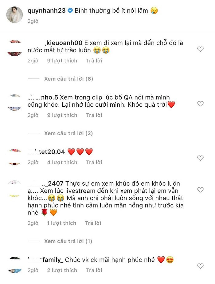 Sau đám cưới siêu khủng, Quỳnh Anh gây xúc động khi lần đầu tiết lộ về tính cách đặc biệt ông bố chủ tịch ảnh 4