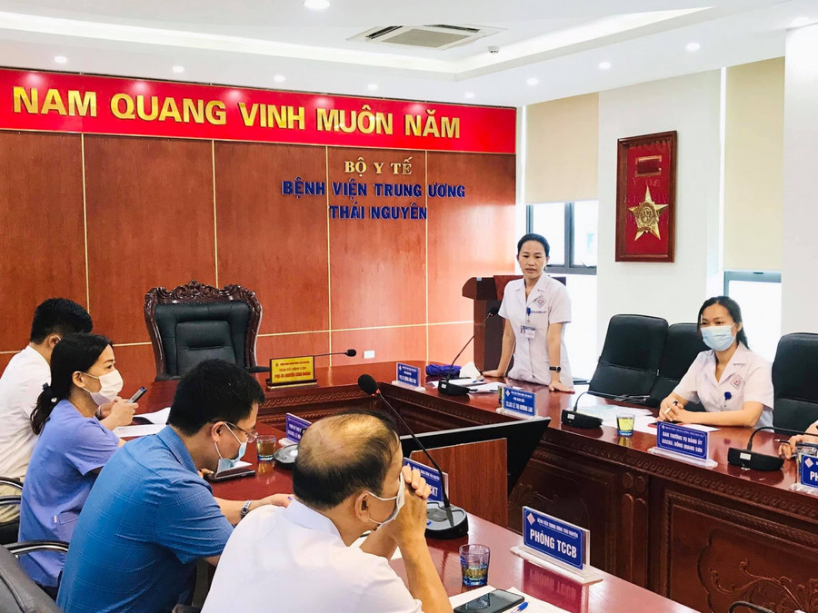 Bệnh viện cho biết sẽ luôn đồng hành cùng Bộ Y tế và các bệnh viện tuyến trước trong công tác khám, chữa bệnh, phòng chống dịch bệnh.