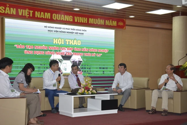 Hội thảo khoa học “Đào tạo nguồn nhân lực đáp ứng nền nông nghiệp ứng dụng công nghệ cao thời kỳ 4.0”