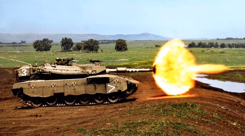 Xe tăng Iran trên chiến trường