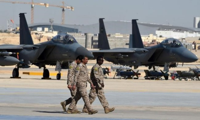 Những chiến đấu cơ F-35 được Mỹ bán cho Không quân Ả Rập.