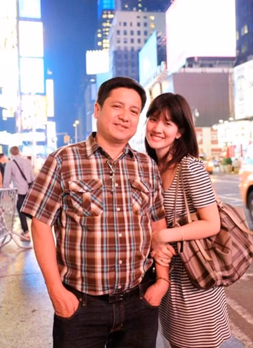 NS Chí Trung từng viết những lời tình cảm dành cho con gái trên mạng xã hội. 