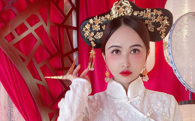 “Hết hồn” với bộ ảnh phong cách Trung Hoa của vợ hai Minh Nhựa
