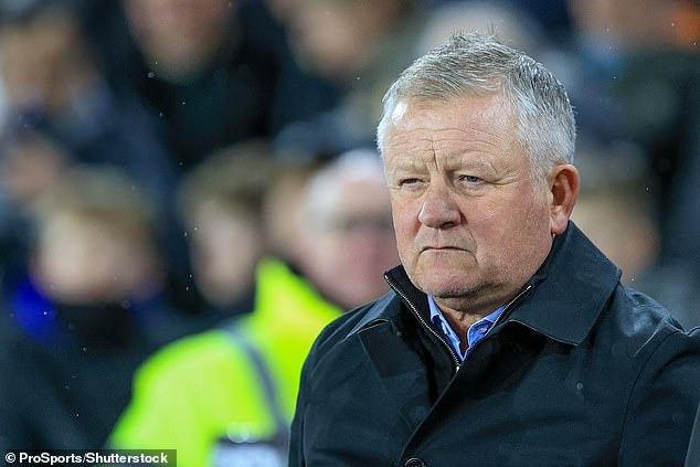 HLV Chris Wilder đã cố gắng thay đổi đội hình Sheffield để ngăn chặn bàn thắng của Arsenal nhưng vô ích.