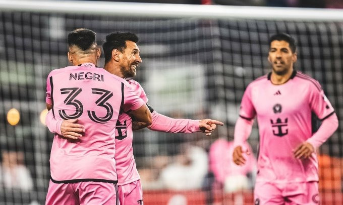 Messi chói sáng khi Inter Miami thắng ngược chủ nhà New England 4-1 ở vòng 14 MLS 2024. Messi chói sáng khi Inter Miami thắng ngược chủ nhà New England 4-1 ở vòng 14 MLS 2024.