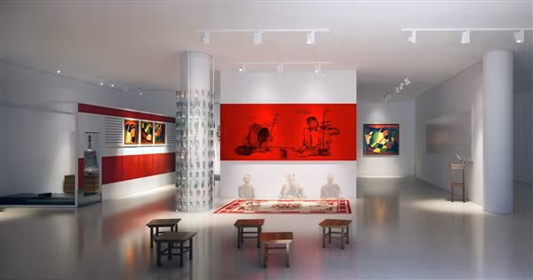 Không gian chính diện của “Mắt Xẩm”.