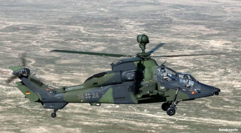 Trực thăng Aurocopter Tiger của Châu Âu Trực thăng Aurocopter Tiger của Châu Âu