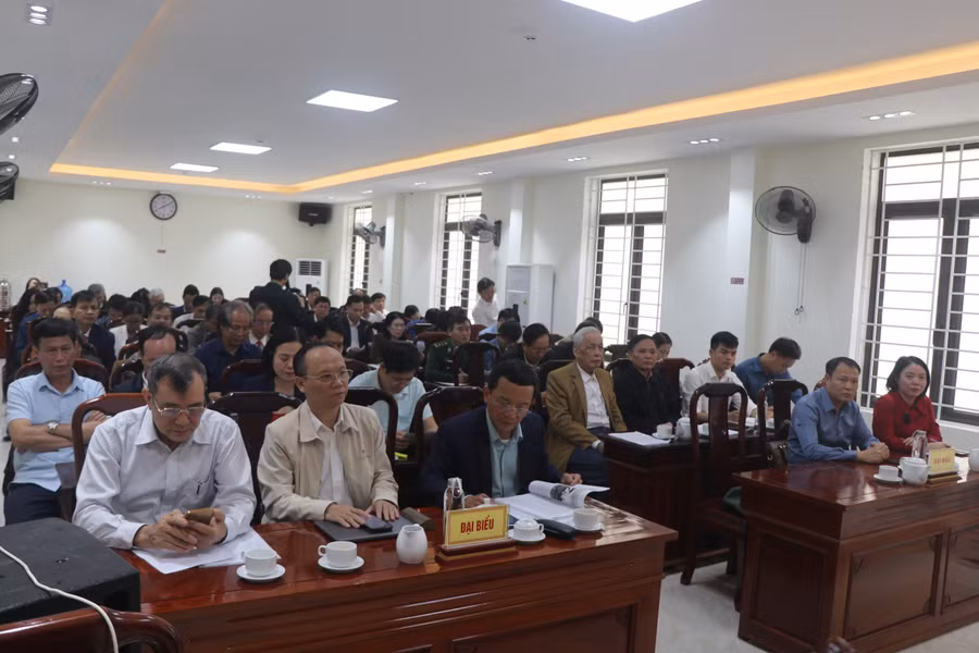 Các đại biểu tham dự Hội nghị.