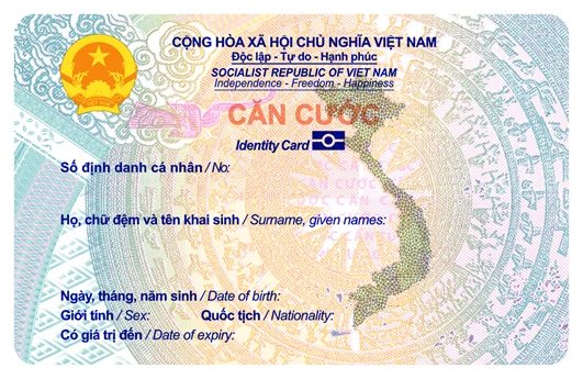 Bộ Công an đề xuất mẫu thẻ Căn cước áp dụng từ 1/7/2024.