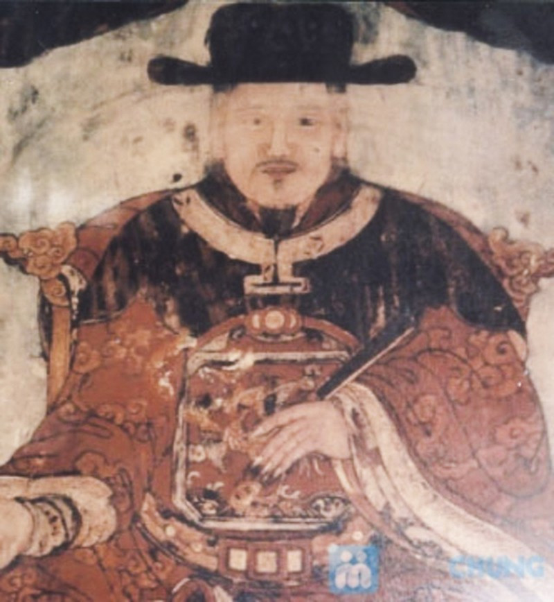 Tranh vẽ chân dung Trạng nguyên Đào Sư Tích. Tranh vẽ chân dung Trạng nguyên Đào Sư Tích.