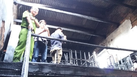 Nhà đang rao bán, bất ngờ cháy rụi ảnh 1 Căn nhà nơi xảy ra hỏa hoạn