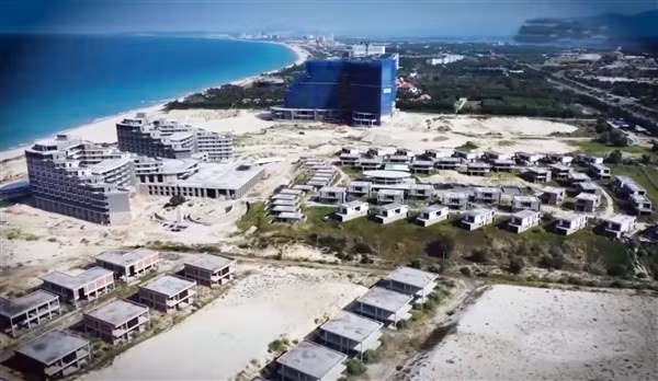 Khu vực hung thủ giấu xác nạn nhân.