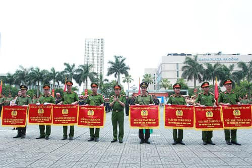 Hội thi nhằm nâng cao ý thức chấp hành kỷ luật, kỷ cương, điều lệnh CAND.