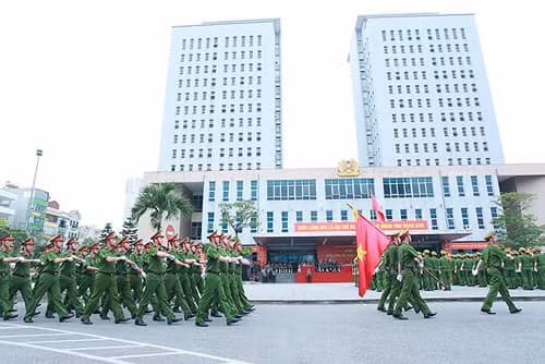 Hội thi điều lệnh, võ thuật CAND năm 2019.