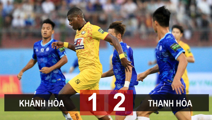 Đông Á Thanh Hoá giành trọn 3 điểm trước tân binh Khánh Hoà ở vòng 1 V.League 2023.