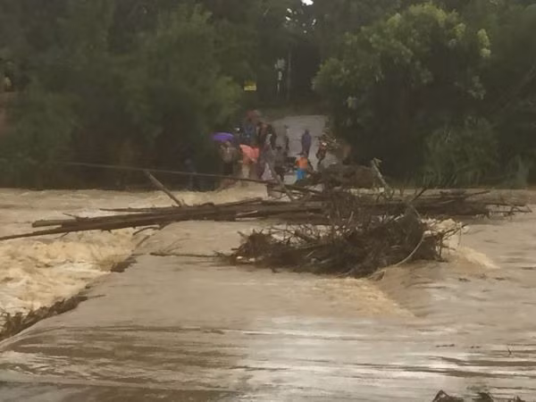 Lũ lên tại Sơn Hà (Quảng Ngãi)