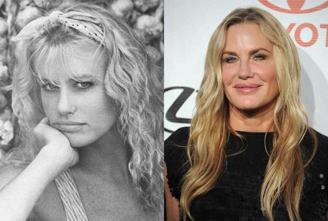 Daryl Hannah với gương mặt sưng phồng cũng không thể cứu nổi nhan sắc. Daryl Hannah