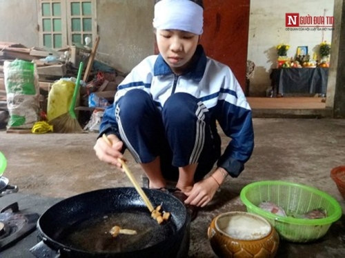 Những bữa cơm đẫm nước mắt của 6 đứa con mồ côi cả cha lẫn mẹ - Ảnh 3