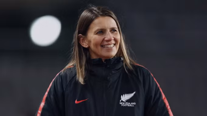 HLV Jitka Klimkova hạnh phúc khi New Zealand thắng giao hữu tuyển nữ Việt Nam. HLV Jitka Klimkova hạnh phúc khi New Zealand thắng giao hữu tuyển nữ Việt Nam.