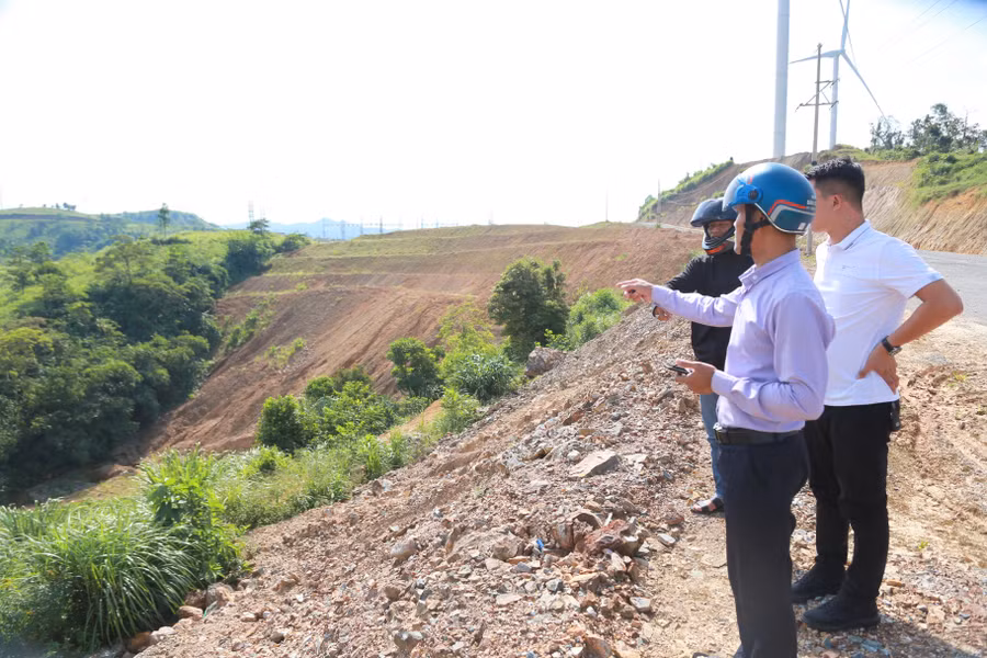 Từ khi triển khai các dự án điện gió, nhiều diện tích đất của người dân huyện miền núi Hướng Hóa nằm trong diện bị thu hồi