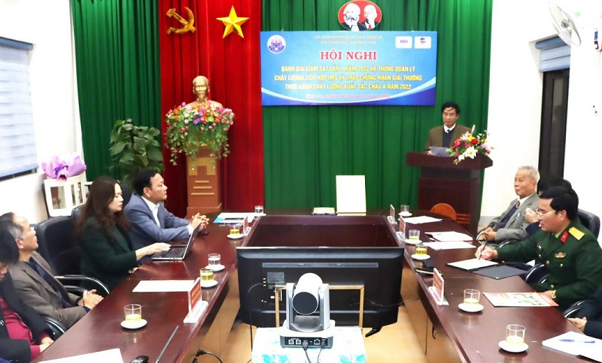 Hội nghị đánh giá giám sát hệ thống quản lý chất lượng tích hợp IMS.