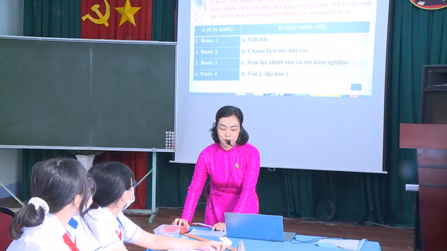 Phòng GD&amp;ĐT TP Bà Rịa (Bà Rịa - Vũng Tàu) tổ chức Chuyên đề 'Cách thức tổ chức dạy tiết ôn tập Ngữ văn 7', Chương trình giáo dục phổ thông 2018.