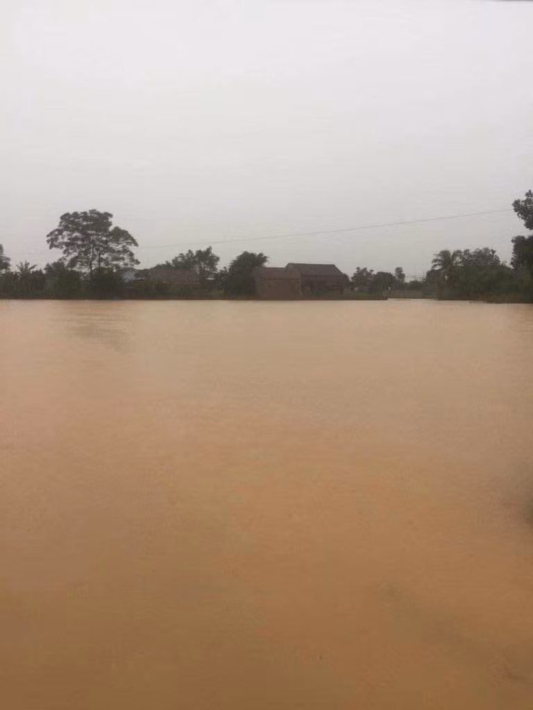 Mưa lớn kéo dài từ 29/10 đến sáng nay 30/10.