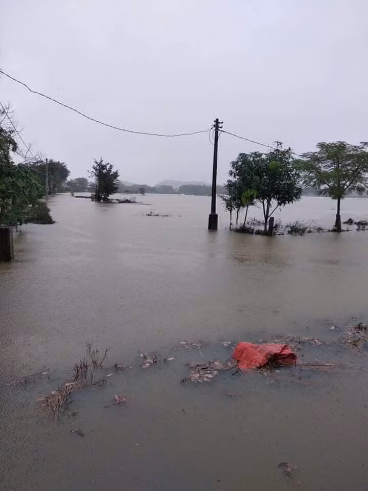 Các huyện Anh Sơn, Nam Đàn, Nghi Lộc, TP Vinh ... cũng có mưa lớn.