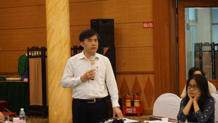 Ông Bùi Văn Linh phát biểu tại Hội thảo. Ông Bùi Văn Linh phát biểu tại Hội thảo.