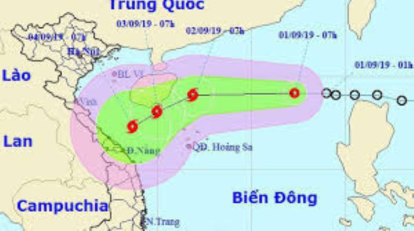 Biển Đông sẽ xuất hiện áp thấp nhiệt đới/bão (Ảnh minh họa)