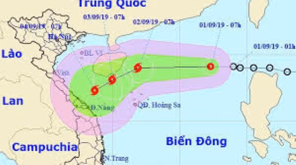 Biển Đông sẽ xuất hiện áp thấp nhiệt đới/bão (Ảnh minh họa)
