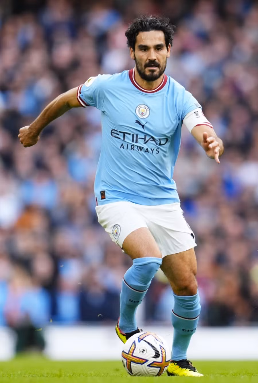 Ilkay đã được Pep bổ nhiệm làm thủ quân Man City mùa này.