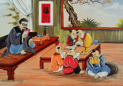 Cảnh nhà nghèo khó, Vũ Duệ chỉ 'học lỏm' mà đỗ Trạng. Ảnh minh hoạ: IT. Cảnh nhà nghèo khó, Vũ Duệ chỉ 'học lỏm' mà đỗ Trạng. Ảnh minh hoạ: IT.