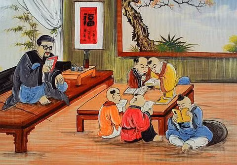 Cảnh nhà nghèo khó, Vũ Duệ chỉ 'học lỏm' mà đỗ Trạng. Ảnh minh hoạ: IT.