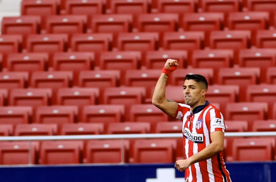 Suarez đang giữ kỷ lục ghi bàn tại thánh địa Bernabeu.