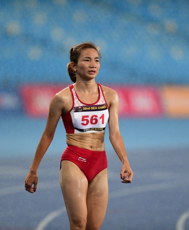 Nguyễn Thị Oanh đã chạm trần về chuyên môn, khó có thể vươn tầm châu lục. Ảnh: INT