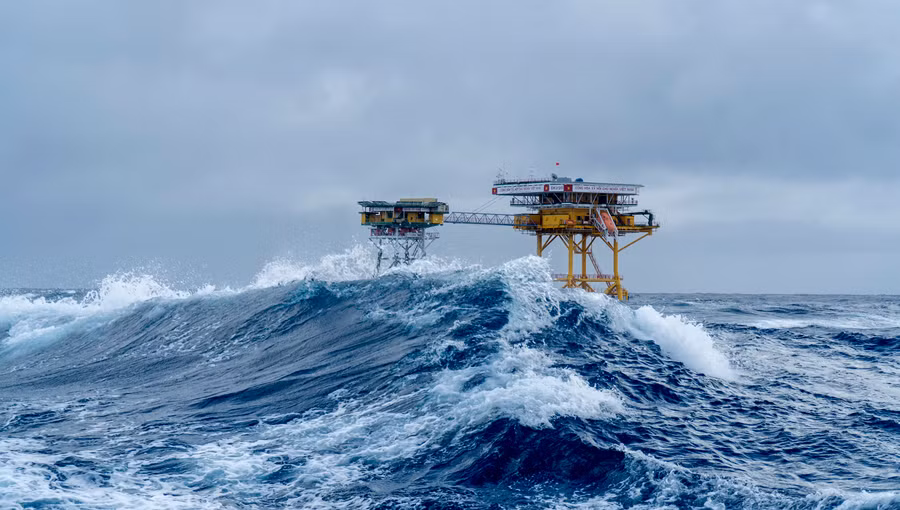 Nhà giàn DK1-20. Ảnh: Bảo Khánh