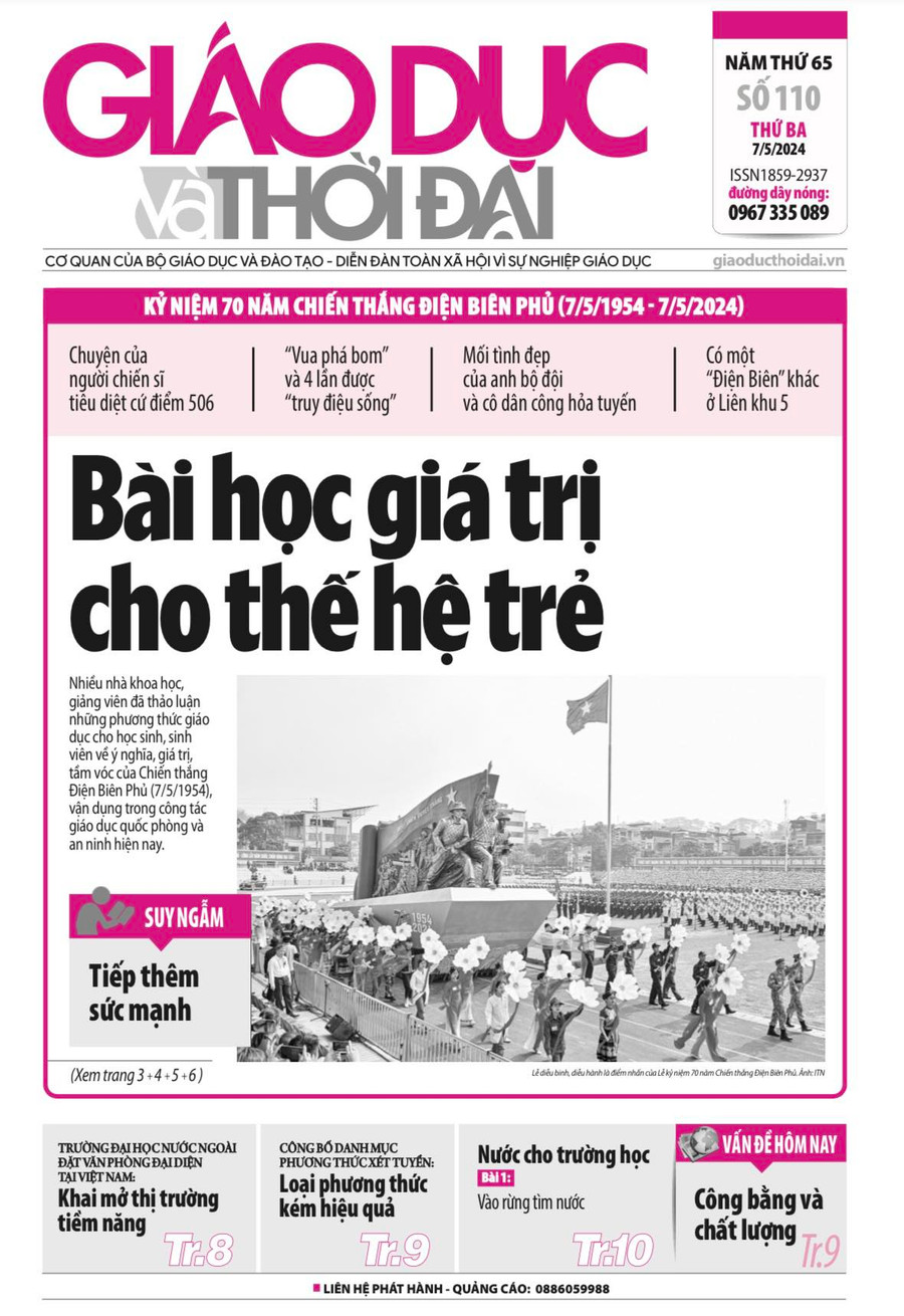 Tin tức báo in 7/5: Bài học giá trị cho thế hệ trẻ